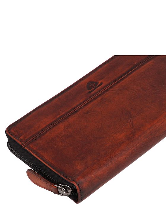 Greenburry Destressed Pung RFID-beskyttelse Læder 19 cm