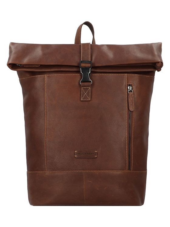 Jack Kinsky Porto Batoh Kůže 43 cm Kapsa na notebook