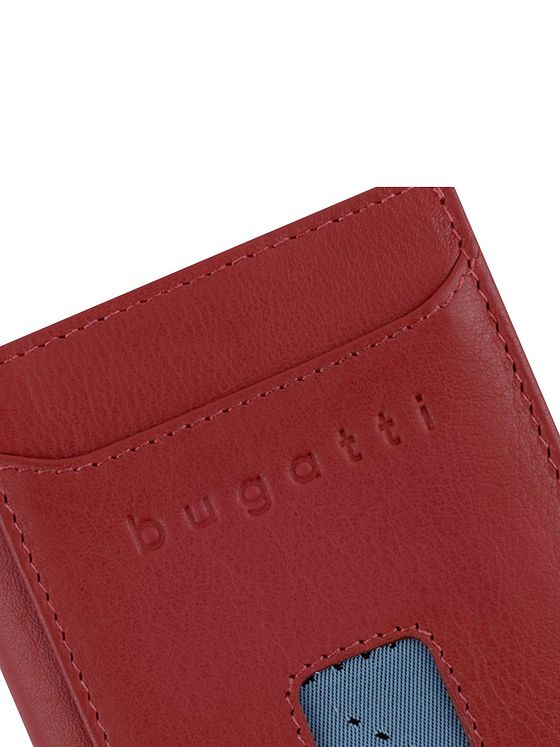 bugatti Secure Slim Pung RFID-beskyttelse Læder 8 cm