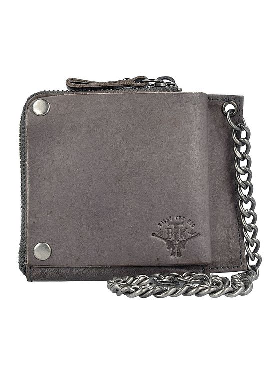 Billy the Kid Nasty Cowboys kædepung i læder 12,5 cm