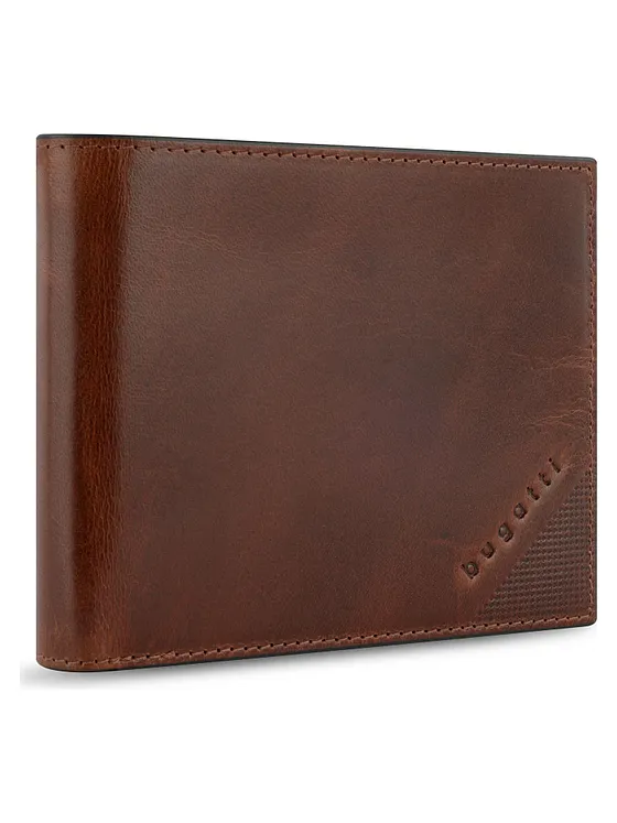 bugatti Nobile Cartera Bloqueo RFID Piel natural 12 cm bugatti Nobile Cartera Bloqueo RFID Piel natural 12 cm