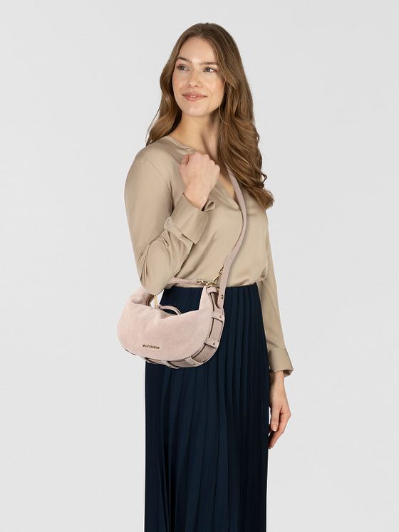 Hey Marly Lifetime Sister Suede Taška přes rameno Kůže 25 cm