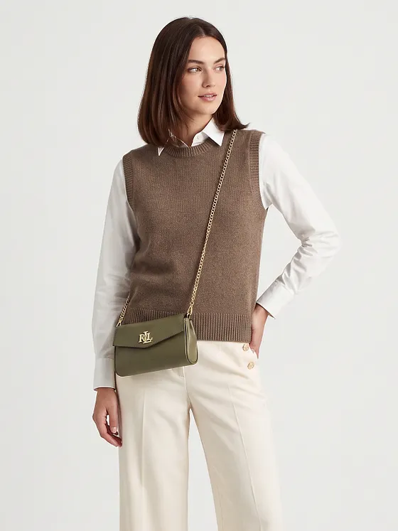 Lauren Ralph Lauren Tanner Bolsa de hombro Piel natural 19 cm Lauren Ralph Lauren Tanner Bolsa de hombro Piel natural 19 cm