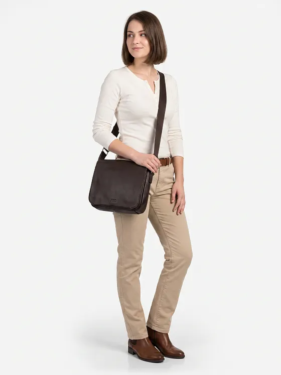 Jost Lysa Crossbody-laukku Nahka 24 cm Jost Lysa Crossbody-laukku Nahka 24 cm