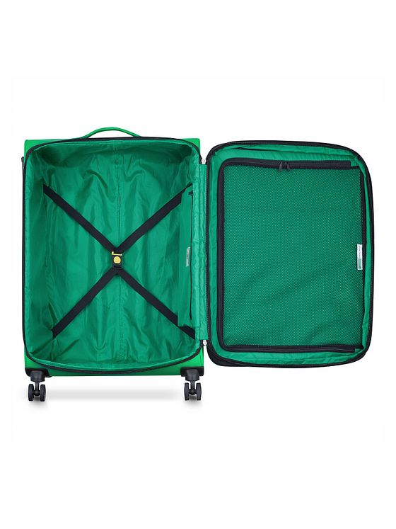 Delsey Paris x United Colors of Benetton Colour Block 4-hjuls trolley 77 cm med ekspansionsfold