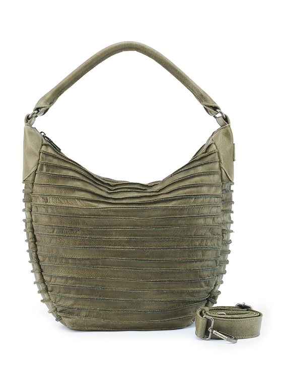 FredsBruder Riffeltier S taška přes rameno kožená 33 cm