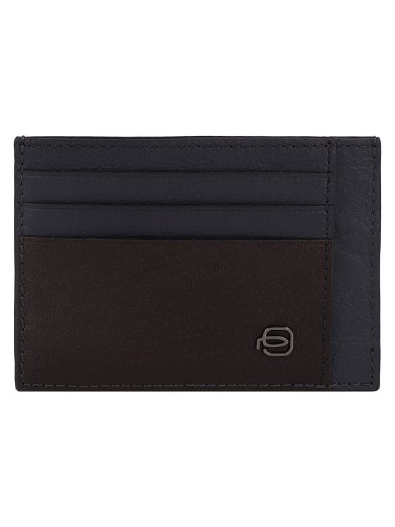 Piquadro Black Square Kreditkortetui Læder 11 cm