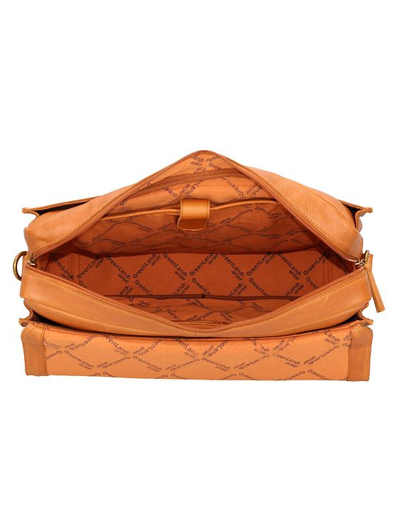 Greenland Nature Nature dokumentmappe RFID læder 40 cm laptoprum Greenland Nature Nature dokumentmappe RFID læder 40 cm laptoprum