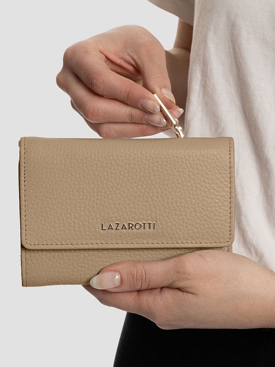 Lazarotti Bologna Leather Pung Læder 14 cm