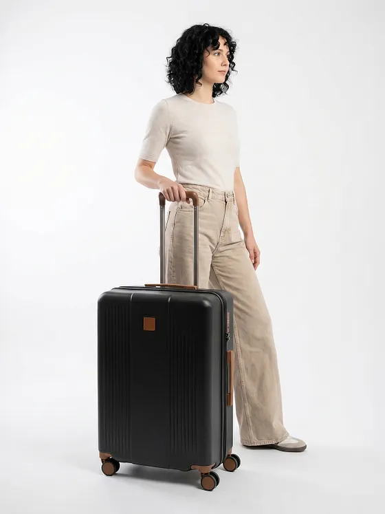 Bric's Ferrara 4 ruedas Trolley M 67 cm Con asa expansible Bric's Ferrara 4 ruedas Trolley M 67 cm Con asa expansible