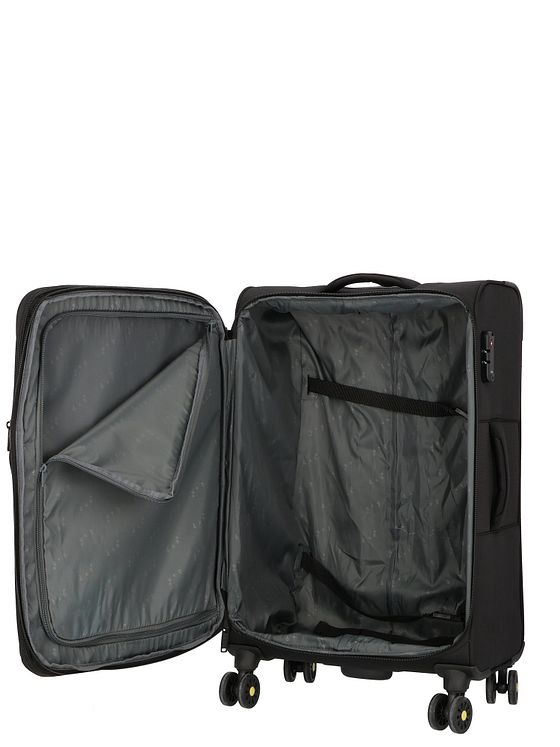 d & n Travel Line 9704 4 hjul Trolley M 68 cm med strækfold