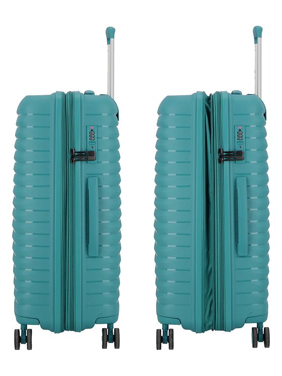 d & n Travel Line 4500 4 hjul Trolley M 65 cm med strækfold