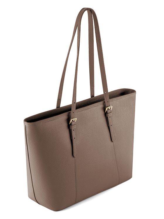 Lazarotti Bologna læder XL shopper taske læder 35 cm