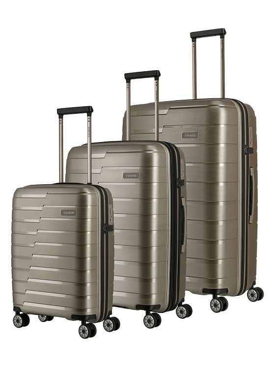 Travelite Air Base 4-hjulet kuffertsæt 3 stk.