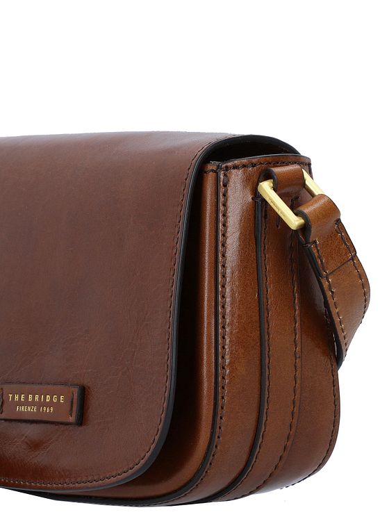 The Bridge Vittoria skuldertaske i læder 20 cm