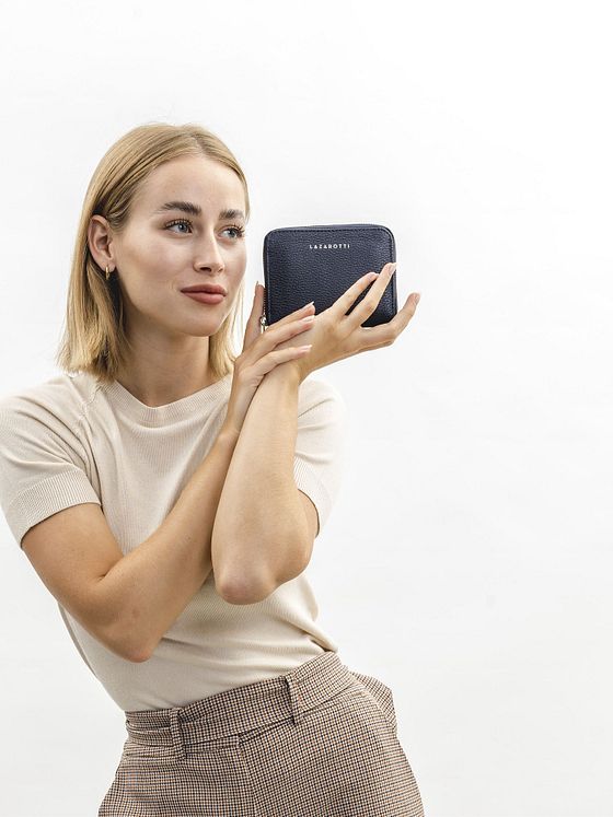 Lazarotti Milano læderpung læder 13,5 cm Lazarotti Milano læderpung læder 13,5 cm