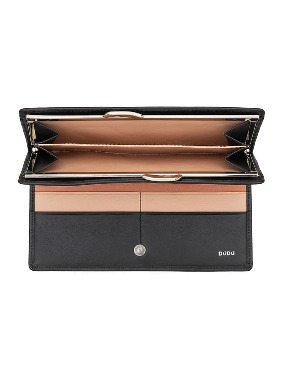 DuDu Pung RFID-beskyttelse Læder 19.5 cm