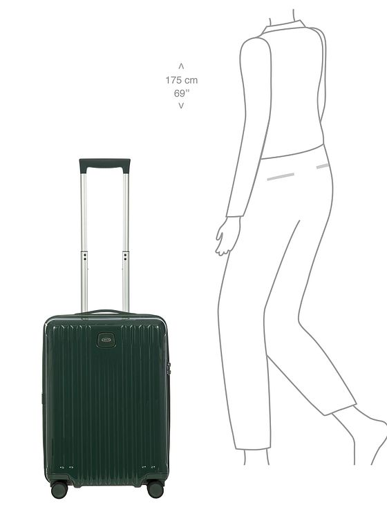 Bric's Positano 4 hjul Kabinetrolley 55 cm