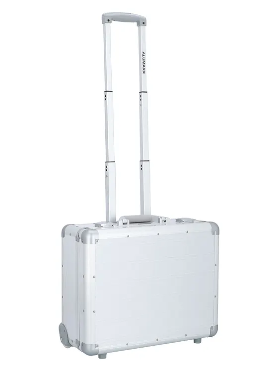 Alumaxx Trolley ejecutivo de aluminio con 2 ruedas y compartimento para portátil de 37 cm Alumaxx Trolley ejecutivo de aluminio con 2 ruedas y compartimento para portátil de 37 cm