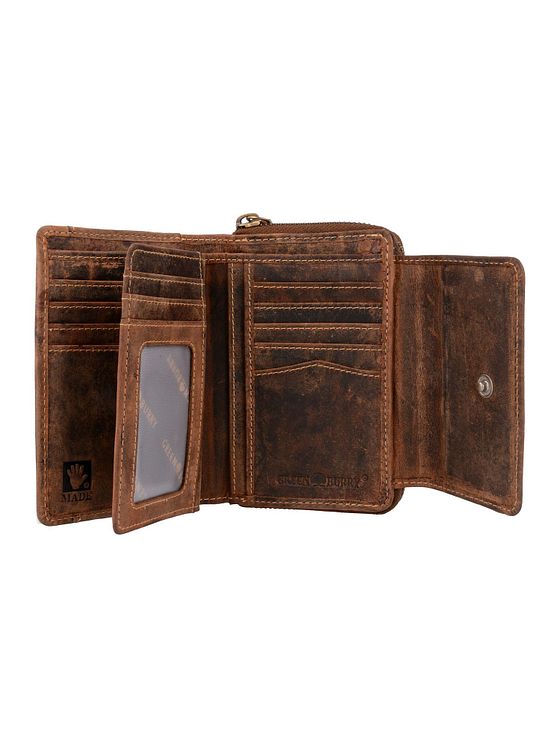 Greenburry Vintage pung i læder 13,5 cm Greenburry Vintage pung i læder 13,5 cm