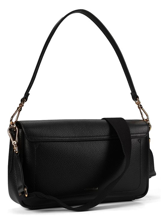 Coccinelle C-Me Lock Skuldertaske Læder 29 cm