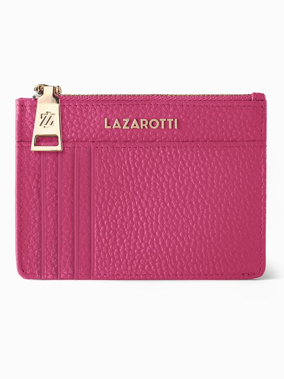 Lazarotti Bologna lædernøgleholder Kortholder i læder 11,5 cm med rum til luftmærker