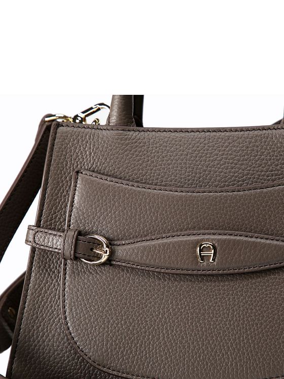 AIGNER Cavallo Håndtaske Læder 24 cm