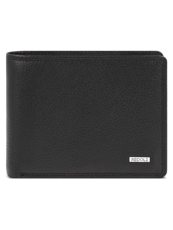 Redolz Leather Essentials QF pung RFID læder 12 cm fold-ud