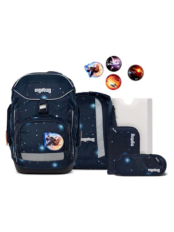 ergobag Paksæt 6 stk. inkl. velcrosæt