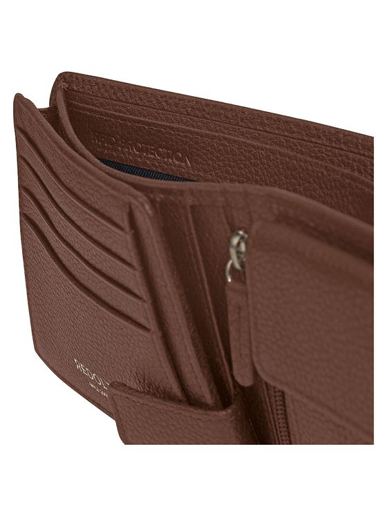 Redolz Leather Essentials QF pung RFID læder 12 cm fold-ud med lynlåsrum Redolz Leather Essentials QF pung RFID læder 12 cm fold-ud med lynlåsrum