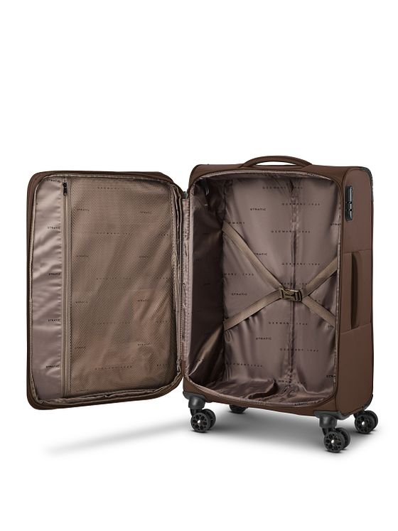 Stratic taska 4 ruedas Trolley M 65 cm Con asa expansible Stratic taska 4 ruedas Trolley M 65 cm Con asa expansible