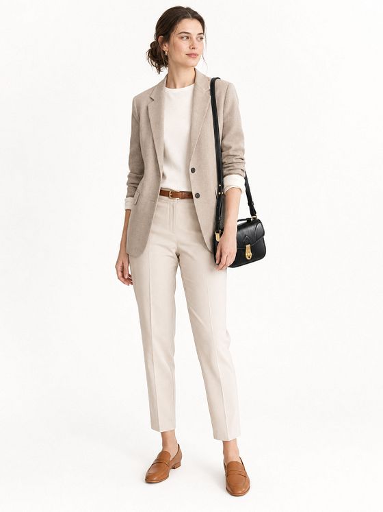 The Bridge Mia Bolso Piel natural 28 cm The Bridge Mia Bolso Piel natural 28 cm