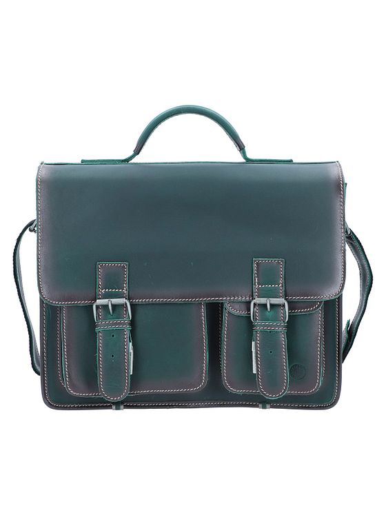 Greenburry Kuffert i læder 39 cm