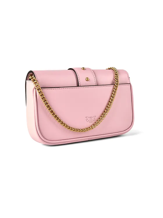 PINKO Love One Crossbody-väska Läder 20 cm PINKO Love One Crossbody-väska Läder 20 cm