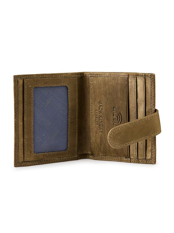 Jack Kinsky Aruba Pung RFID-beskyttelse Læder 10 cm