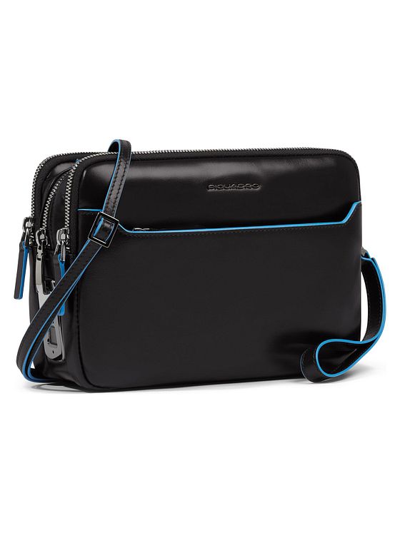 Piquadro Blue Square Taška přes rameno Kůže 23 cm