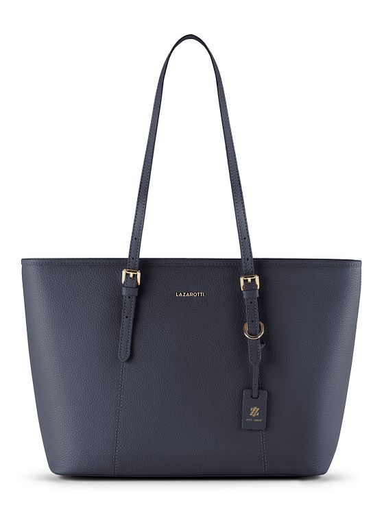 Lazarotti Bologna læder XL shopper taske læder 35 cm Lazarotti Bologna læder XL shopper taske læder 35 cm