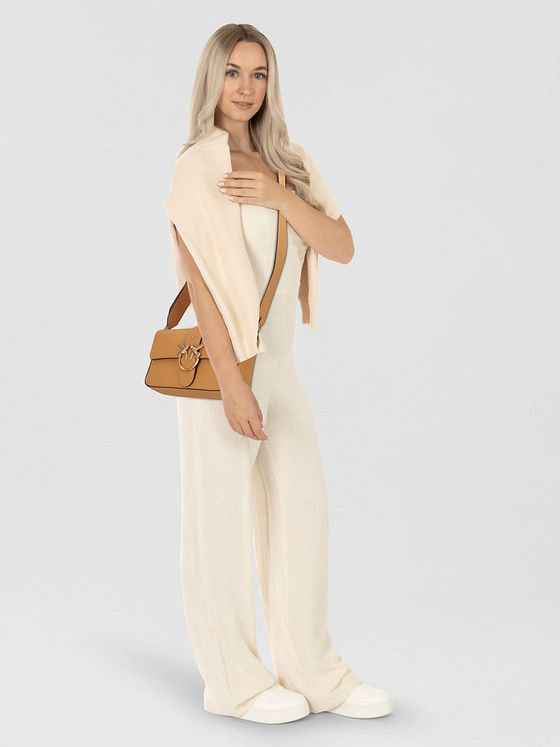 PINKO Love One Skuldertaske Læder 27 cm