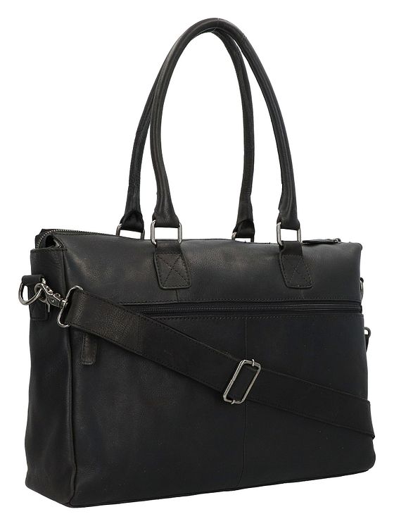 Burkely Antique Avery skuldertaske læder 37 cm rum til bærbar computer