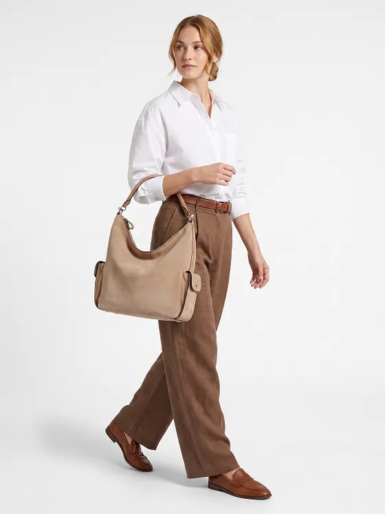 Lauren Ralph Lauren Blake Bolsa de hombro Piel natural 33 cm Lauren Ralph Lauren Blake Bolsa de hombro Piel natural 33 cm