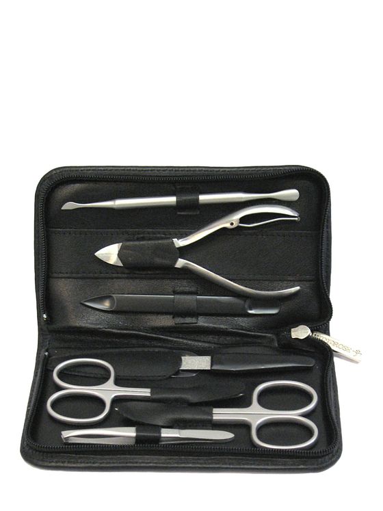 Windrose Nappa Smykkeskrin Læder 12 cm