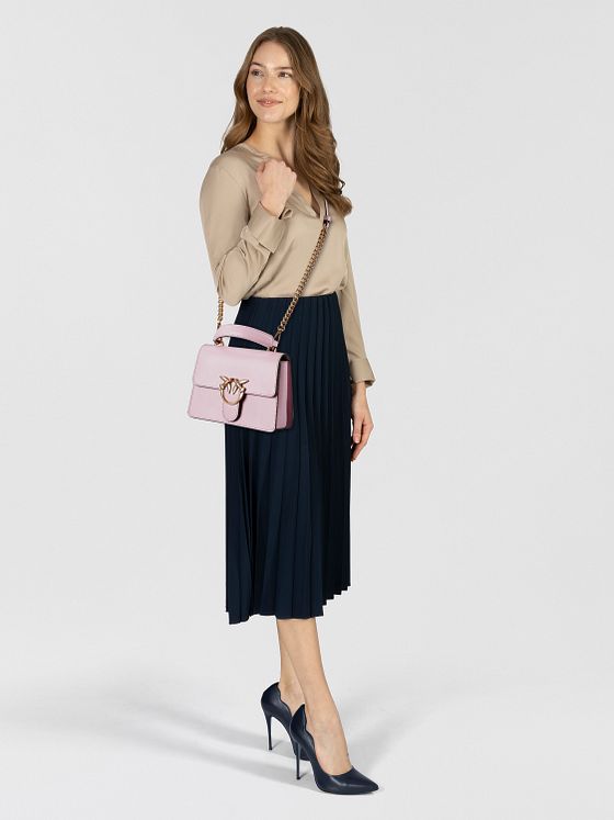 PINKO Love One One Håndtaske Læder 20 cm