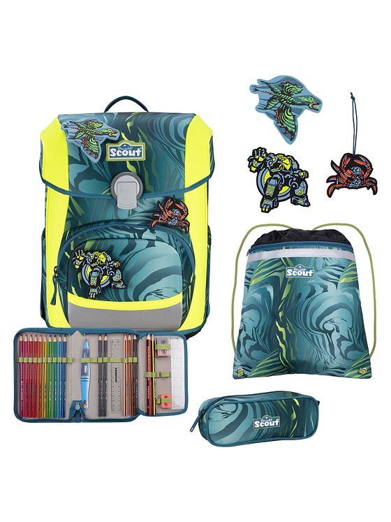 Scout Neo Skoleransel-sæt 4-delt