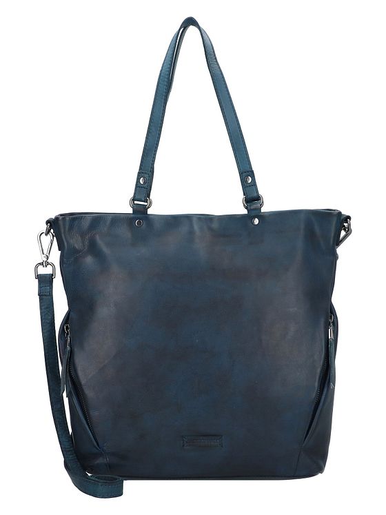 Jack Kinsky Nelson 6 skuldertaske i læder 41 cm