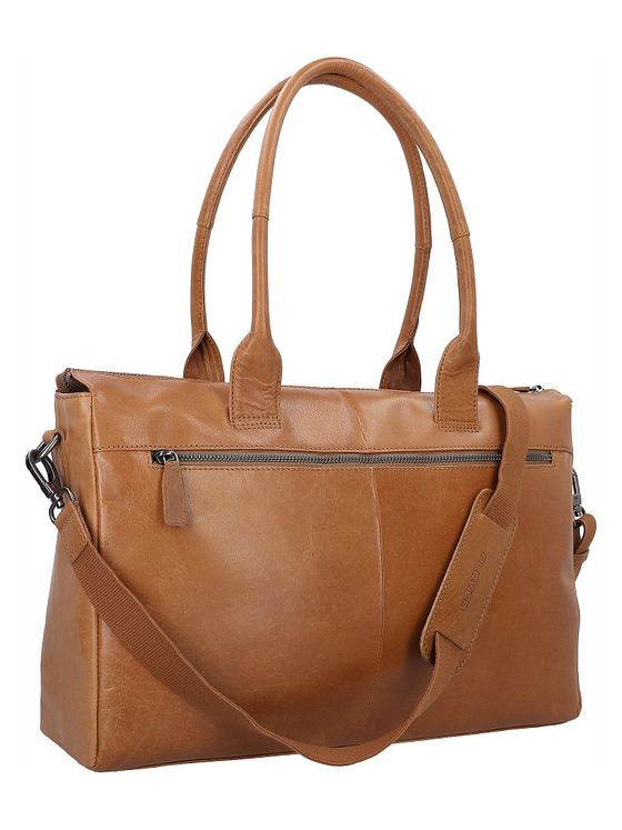 Plevier Rock Copal Skuldertaske Læder 44 cm Laptoprum