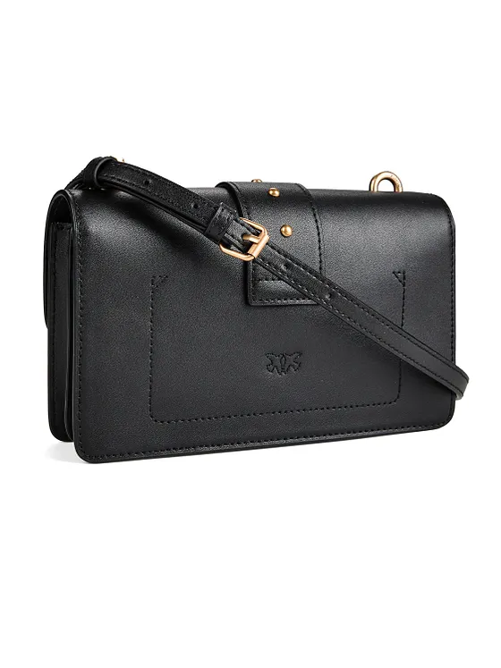 PINKO Love One Crossbody-laukku Nahka 21 cm