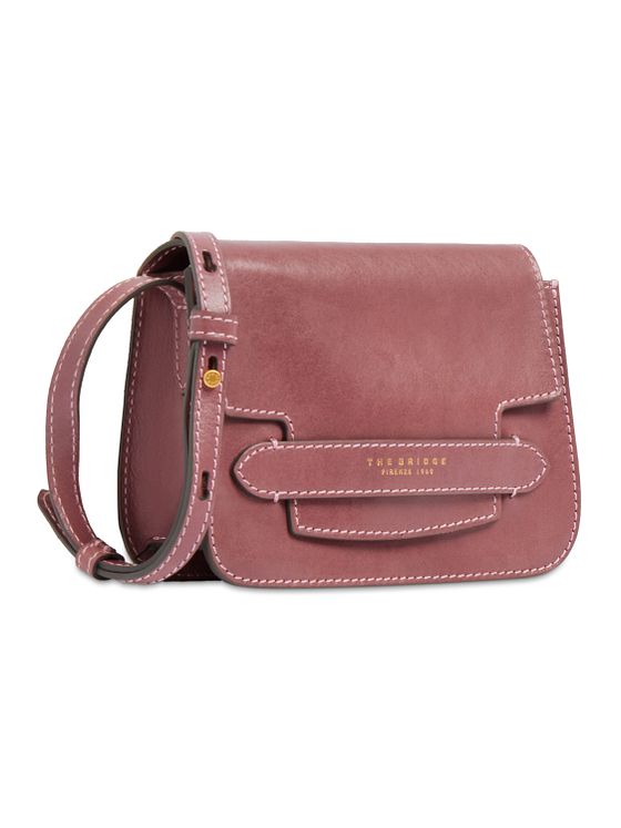 The Bridge Lucrezia skuldertaske i læder 18 cm