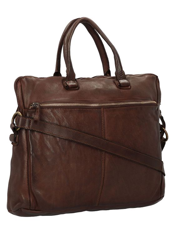 Harold's Submarine håndtaske læder 38 cm rum til bærbar computer Harold's Submarine håndtaske læder 38 cm rum til bærbar computer