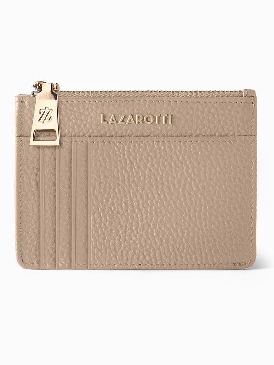 Lazarotti Bologna lædernøgleholder Kortholder i læder 11,5 cm med rum til luftmærker