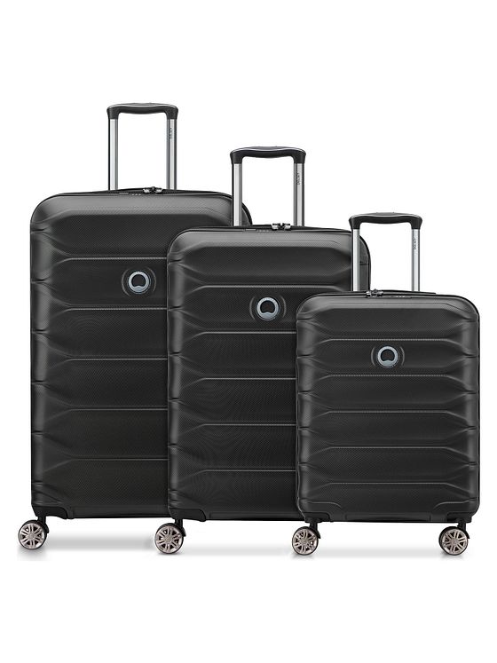 Delsey Paris Meteor 4 hjul Kuffert 3-delt med strækfold